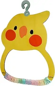 Bird Swing,Swing Toys for Birds Inside The Cage | Beak-Grinding Chew Exerciser, Pet Habitat Wooden Decoration for Conure, Cockatiel, Lovebird
