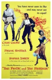 The Pride And The Passion poster Cary Grant Frank Sinatra Soph- 1957 Old Photo