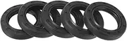 X AUTOHAUX Universal Oil Seal TG4 Lip Seal Ring Rotary Shaft Seal 30x45x8mm High Pressure NBR Rubber Black 5 Pcs