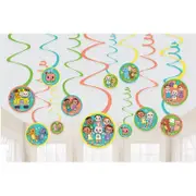 CoComelon Spiral Swirls Hanging Decorations Value Pack