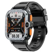 Rainbuvvy PGD Watch 4G LTE Smart Watch 2.03-inch WiFi GPS Sports Monitoring Health Monitoring Black-64GB Black 64GB