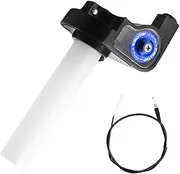 Generisch Motorcycle Throttle Assembly, Motorcycle Quick Twist Throttle Grip, Motorcycle Throttle Grip with Cable, Lightweight Motorcycle Rotary Throttle Lever for Road Cars, Dirt Bikes and Classic