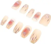 FOMIYES 24pcs Nail Stickers Carabiner Machine Blush for Cheeks Gnomes The Wire Holiday Cabinet Knob Covers Theme Holiday Door Cover Plaster Decoration Headband Clothing Rack Sealer Tag