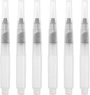 KALLORY 6pcs Watercolor Paint Pen Bulk Pencils Water Pen Pencils Bulk Watercolor Brush Pen Watercolor Writing Pen Coloring Paint Pen Bee Kitchen Accessories Oil Gouache Brush Travel Refill