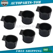6 X Console Cup Holder Insert CC3Z-2813562-AA For 2011-2016 Ford F250 Super Duty