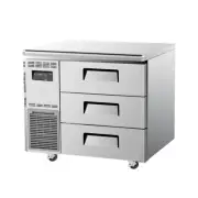 Turbo Air K-Series Under Counter Fridge Stainless 3 Drawers 198LEquipment