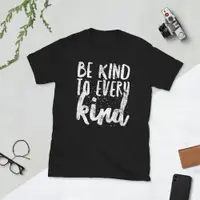 在飛比找蝦皮購物優惠-Be Kind To Every Kind 純素素食短袖 T