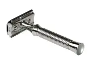 HLS Autograph Stainless Steel Safety Razor (Closed Comb)