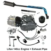 Lifan 140cc Engine Motor for Honda Trail CT70 CT90 110 Dirt Bike SSR Taotao 125