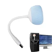 Light PinkSmall Computer Speakers, Loud Desktop Speakers, USB Powered Speakers, Bendable Cable Speakers, Desktop Soundbar Speakers, Computer Speaker For Study, USB Soundbar Speaker, Small Soundbar Spe