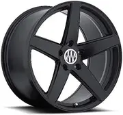 Victor Equipment BADEN Black Wheel with Painted Finish (18 x 10. inches /5 x 130 mm, 50 mm Offset)
