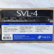 Niles SVL-4 Speaker Selector System 4 Volume Control Connectors Intact