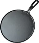 Crepe Tawa Pan Roti Dosa Comale Griddle Pizza Pan Cast Iron Diameter