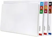 Avery White Shelf Lateral File with Permclip, Extra Heavy Weight, Foolscap, 367 x 242 mm, 100 Files (46511)
