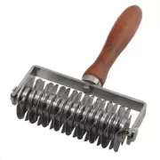 Dough Lattice Roller Cutter Stainless Cookie Pastry Roller Cutter Baking Tool