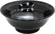 Premium Noodle Craftsman Kits, Warped Round Highland, Ramen Donburi, Swirl Brush Silver Color (Diameter 8.5 inches (21.5 cm), Height 3.5 inches (9 cm), Weight: 28.2 oz (800 g), Capacity: 1,500 cc),