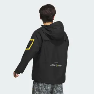 【adidas 愛迪達】運動外套 休閒外套 男外套 NATGEO GTXWND J(IS9508)