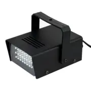 35 Watt LED Blue Mini Bright Strobe Flash Light with Speed Control Party Home