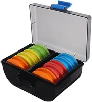 JOINPAYA 10pcs Eva Foam Fishing Line Spools Winding Board Colorful Fishing Line Reels Lightweight Durable Accessory for All Anglers