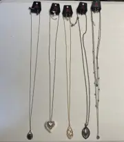 Paparazzi Jewelry Long Necklaces Lot Of 5