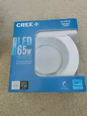 Cree Day Light Led 6" Recessed Downlight 65 Watts Dimmable 5000K