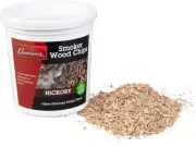 Hickory Bbq Smoker Wood Chips Extra Fine 1 Pint Quick Ignite Natural Flavor