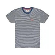 Deus Ex Machina Indigo Stripe Tee Mens