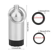 Diving Cylinder O Rings Aluminum Alloy Diving Cylinder Storage Bottle For JJ