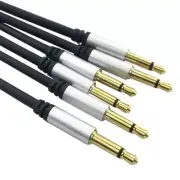 Reliable Sound Cable 3.5mm Male to 6.35mm Female Cable for Home Theater Systems