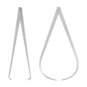 350mm Firm Joint Inside Outside Caliper Set Measurement Tool 410 Stainless Steel