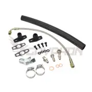 Turbo Oil Feed Return Line Mitsubishi Lancer 4G63T EVO 4 5 6 7 8 9 Stock TD05HR (for: Mitsubishi)