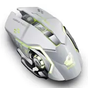Optical RGB Backlit Wireless Gaming Mouse Ergonomic Recharge PC Laptop Desktop