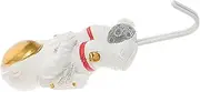 jojofuny Astronaut Shape Adhesive Wall Hook No Drilling Decorative Hanger for Coats Bags Towels for Home Kitchen Bathroom Unique Fun Design Wall Friendly Hook