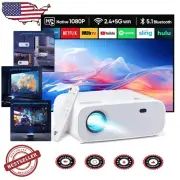 Lightweight 1080P Projector with WiFi & Bluetooth - Ultimate Viewing Experience