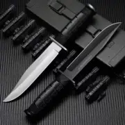 Fixed Blade Knife Outdoor Camping Hunting Tactica Survival Knives With Kscabbard