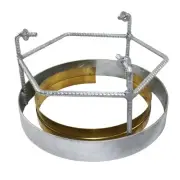 KIM LIGHTING GM50 GROUT MASK WITH TRIM RING LIGHTVAULT HUBBELL