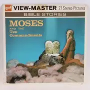 Vintage View-Master Moses and the Ten Commandments Reels