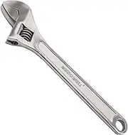 WEDOWELL Adjustable Wrench, Adjustable Spanner, Stainless Steel, Size 55 * 450mm, Length 18", Anti-Corrosion, High Strength,Precision Milled Jaws for Max Gripping Power,DIN Standard,Die-forged