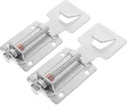 SOESFOUFU 2pcs Range Hood Lifting Bracket for Wall-Mounted Hoods Adjustable Metal Holder Height Control for Kitchen
