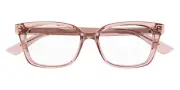 Alexander McQueen AM0464O Eyeglasses Women Pink 52mm New 100% Authentic