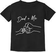 [Mrocioa] for Dad from Daughter Son Daddy is My Hero Toddler Boy Girl Kids T-Shirt