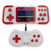 Handheld Games, Retro Games Console Built in 666 Classic Electronic Video Games Player with TV Output, Christmas Birthday Gift for Kids,Red and White