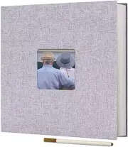 Large Photo Album Self Adhesive for 3X5, 4X6, 5X7, 6X8, 8X10 Pictures Magnetic S