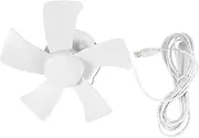 Happyyami Portable Ceiling Fan with Remote Control Compact Hanging Tent Fan for Camping Dorm Room and Outdoor Use Energy Saving Timer Function