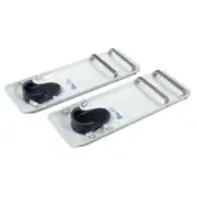 Kraft CC153 30" x 10" Plastic Concrete Sliders (Pair)