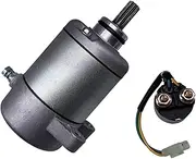 18607 Starter & Relay Solenoid,Compatible With Trx350 Trx-350 TRX 350 Fourtrax Rancher 2000-2006