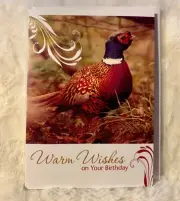 Birthday Card for Hunter Beautiful Pheasant