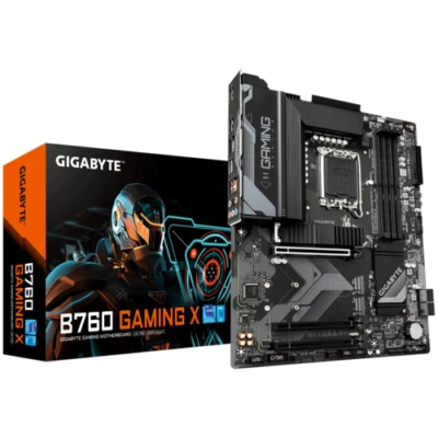 GIGABYTE Motherboard B760 GAMING X Intel LGA 1700 DDR5 ATX HDMI DP M.2 PCIe