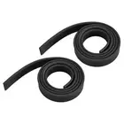 2pcs Window Glass Squeegee Rubber Refill Strip Bathroom Mirror Cleaning New