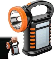 Solar Power Camping Light, Versatile Nighttime Rechargeable Light, Waterproof Multifunctional Portable Lamp for Backyards Workshops Construction Site Garages Automotive Repairs Camping Home Projects